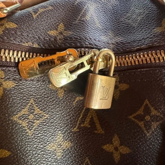 Louis Vuitton Monogram Brown and Tan Duffel Bag - Picture 7 of 16